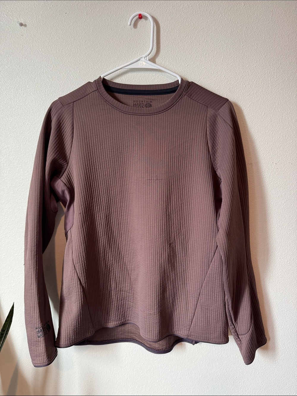 Mountain Hardwear Women's Ribbed Crewneck Sweater - Dusty Mauve